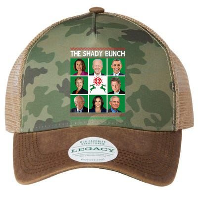 The Shady Bunch Pelosi Biden Obama Kamala Ugly Christmas Legacy Tie Dye Trucker Hat