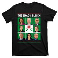 The Shady Bunch Pelosi Biden Obama Kamala Ugly Christmas T-Shirt