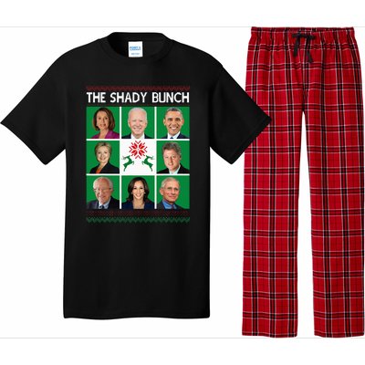 The Shady Bunch Pelosi Biden Obama Kamala Ugly Christmas Pajama Set