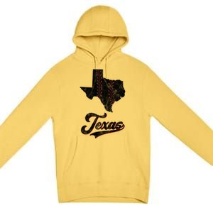 Texas State Baseball Lover Premium Pullover Hoodie