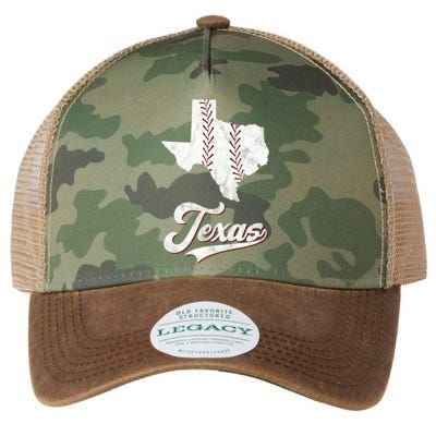 Texas State Baseball Lover Legacy Tie Dye Trucker Hat