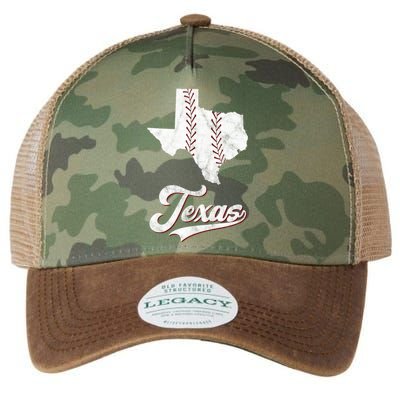 Texas State Baseball Lover Legacy Tie Dye Trucker Hat