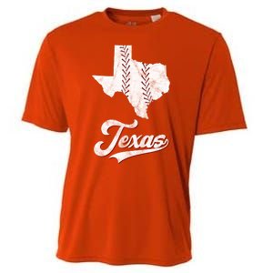 Texas State Baseball Lover Cooling Performance Crew T-Shirt