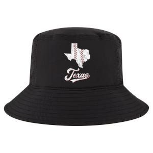 Texas State Baseball Lover Cool Comfort Performance Bucket Hat