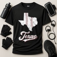 Texas State Baseball Lover Cooling Performance Crew T-Shirt