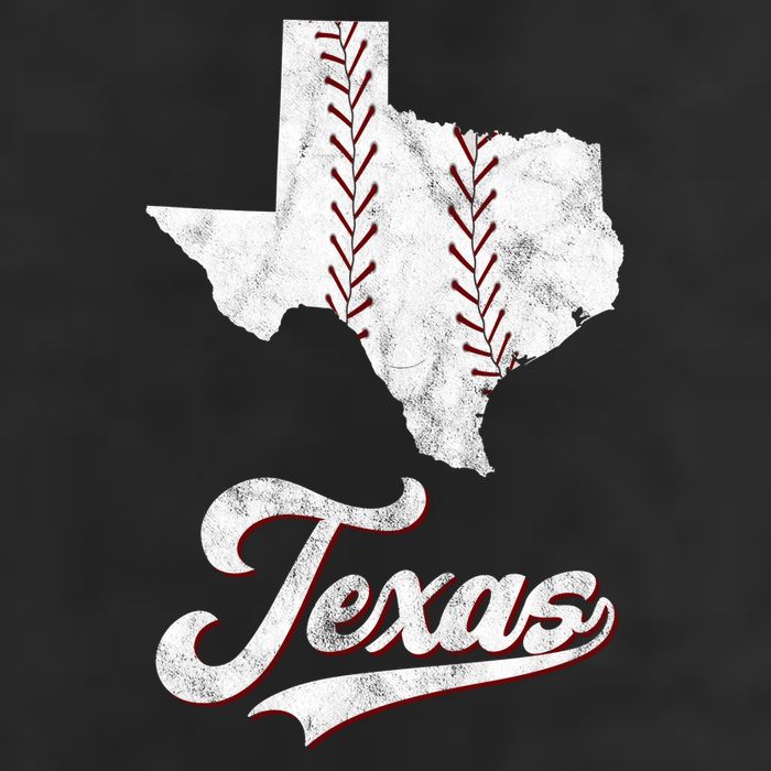 Texas State Baseball Lover Adult Drive Performance Visor