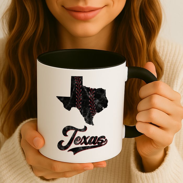 Texas State Baseball Lover Mug