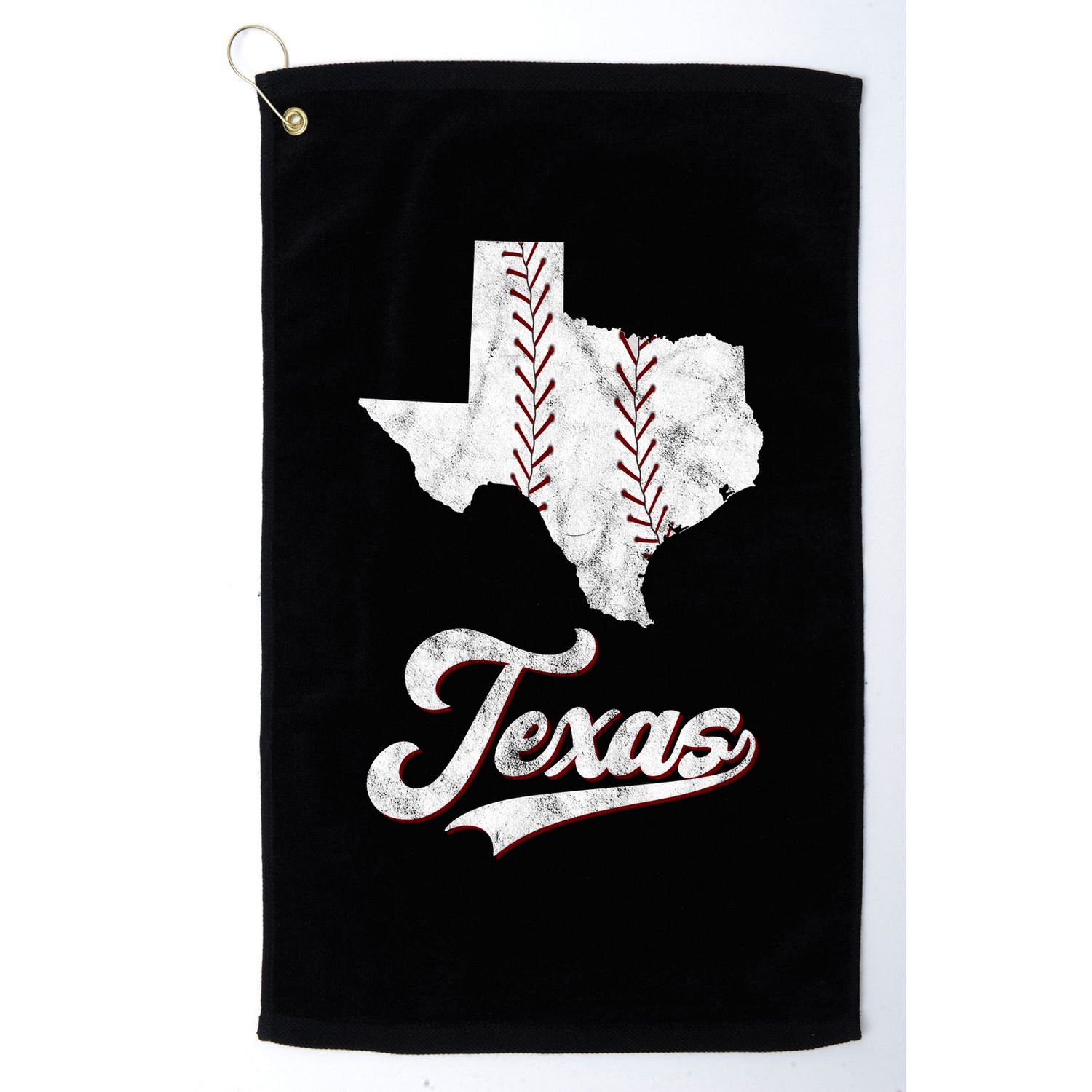 Texas State Baseball Lover Golf Towel