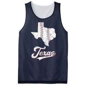 Texas State Baseball Lover Mesh Reversible Basketball Jersey Tank