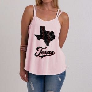 Texas State Baseball Lover Women's Strappy Tank