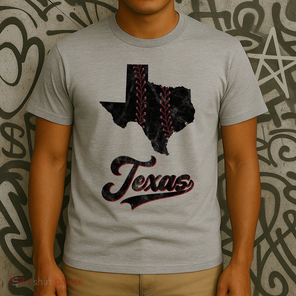 Texas State Baseball Lover T-Shirt