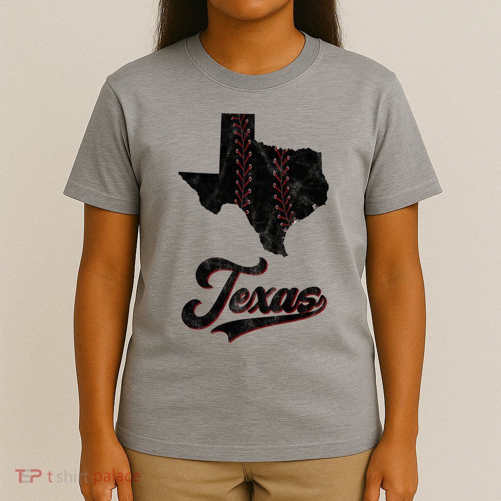 Texas State Baseball Lover T-Shirt