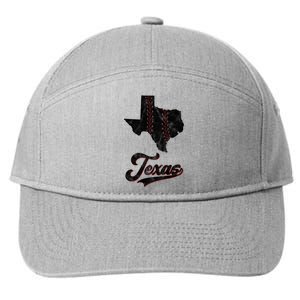 Texas State Baseball Lover 7-Panel Snapback Hat