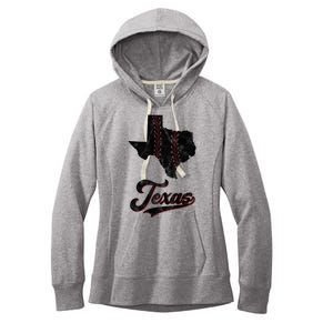 Texas State Baseball Lover Women's Fleece Hoodie