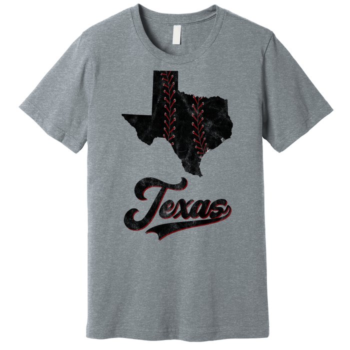 Texas State Baseball Lover Premium T-Shirt