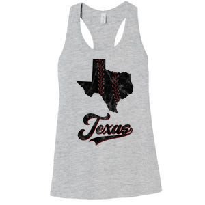 Texas State Baseball Lover Women's Racerback Tank