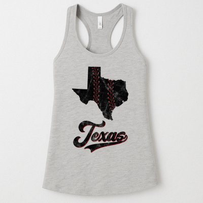 Texas State Baseball Lover Womens Tank Top