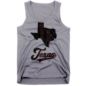 Texas State Baseball Lover Tank Top