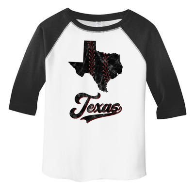 Texas State Baseball Lover Toddler Fine Jersey T-Shirt