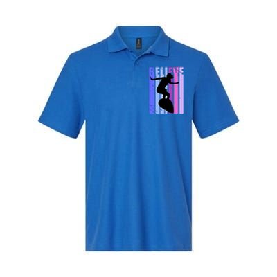 Teen Surfing Birthday Warm Ups Surf Mom Team Gift Softstyle Adult Sport Polo