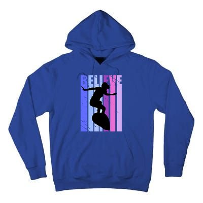 Teen Surfing Birthday Warm Ups Surf Mom Team Gift Tall Hoodie