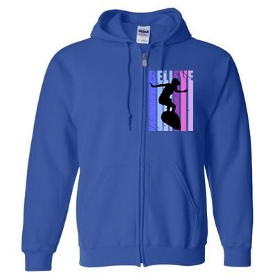 Teen Surfing Birthday Warm Ups Surf Mom Team Gift Full Zip Hoodie