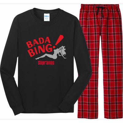 The Sopranos Bada Bing! Adult Long Sleeve Pajama Set