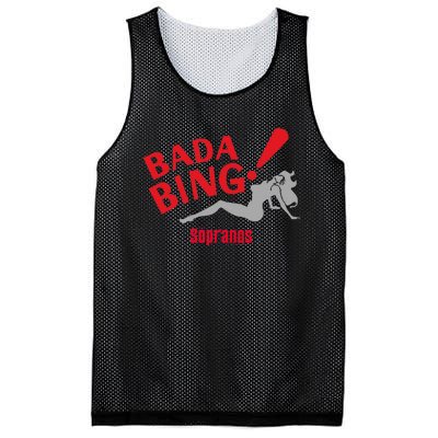 The Sopranos Bada Bing! Adult Mesh Reversible Basketball Jersey Tank