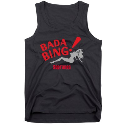 The Sopranos Bada Bing! Adult Tank Top