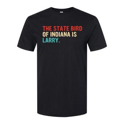 The State Bird Of Indiana Is Larry Vintage Softstyle CVC T-Shirt