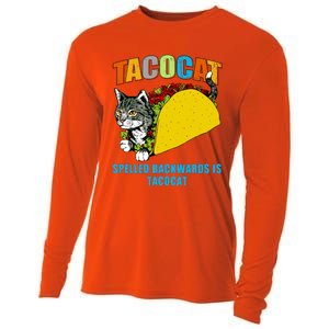 Tacocat Spelled Backwards Is Tacocat Cooling Performance Long Sleeve Crew