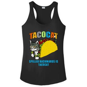 Tacocat Spelled Backwards Is Tacocat Ladies PosiCharge Competitor Racerback Tank