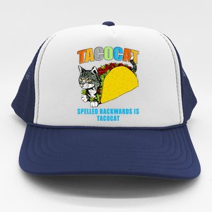 Tacocat Spelled Backwards Is Tacocat Trucker Hat