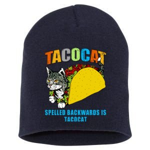 Tacocat Spelled Backwards Is Tacocat Short Acrylic Beanie