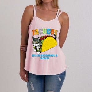 Tacocat Spelled Backwards Is Tacocat Women's Strappy Tank