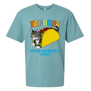 Tacocat Spelled Backwards Is Tacocat Sueded Cloud Jersey T-Shirt