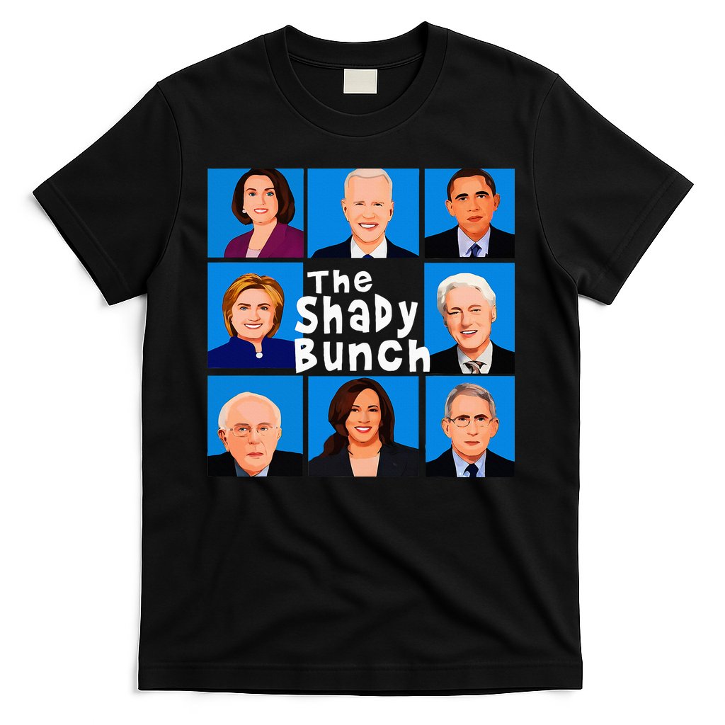 The Shady Bunch Anti Biden Obama Clinton Funny Vote Trump T-Shirt