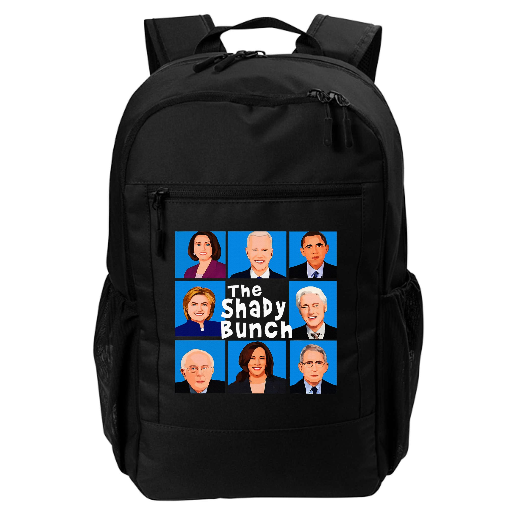 The Shady Bunch Anti Biden Obama Clinton Funny Vote Trump Backpack