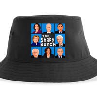 The Shady Bunch Anti Biden Obama Clinton Funny Vote Trump Sustainable Bucket Hat