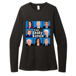 The Shady Bunch Anti Biden Obama Clinton Funny Vote Trump Womens CVC Long Sleeve Shirt