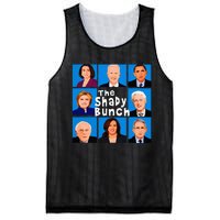 The Shady Bunch Anti Biden Obama Clinton Funny Vote Trump Mesh Reversible Basketball Jersey Tank