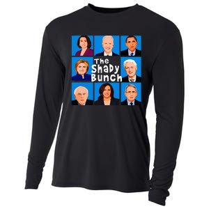 The Shady Bunch Anti Biden Obama Clinton Funny Vote Trump Cooling Performance Long Sleeve Crew