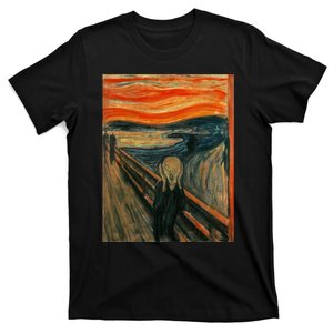 The Scream By Edvard Expressionism Munch Art T-Shirt