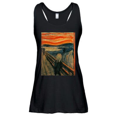 The Scream By Edvard Expressionism Munch Art Ladies Essential Flowy Tank