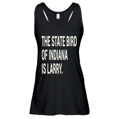 The State Bird Of Indiana Is Larry Ladies Essential Flowy Tank