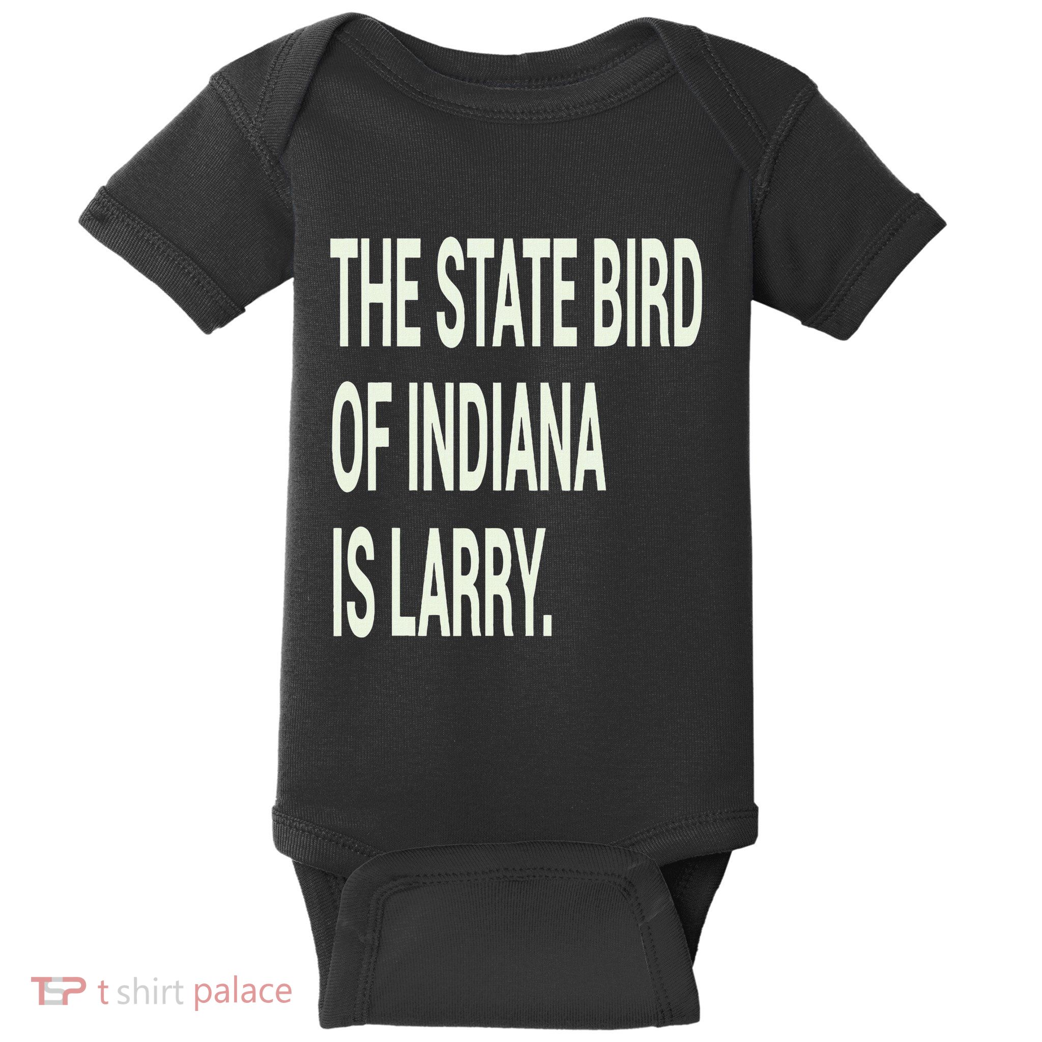 The State Bird Of Indiana Is Larry Baby Bodysuit