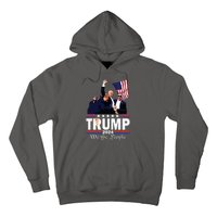 Trump Shot Bulletproof Bloody Ear Bleeding Butler Pa Trump Hoodie