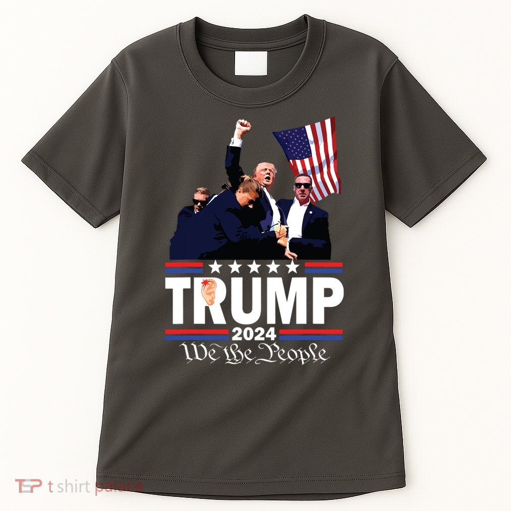 Trump Shot Bulletproof Bloody Ear Bleeding Butler Pa Trump Tall T-Shirt