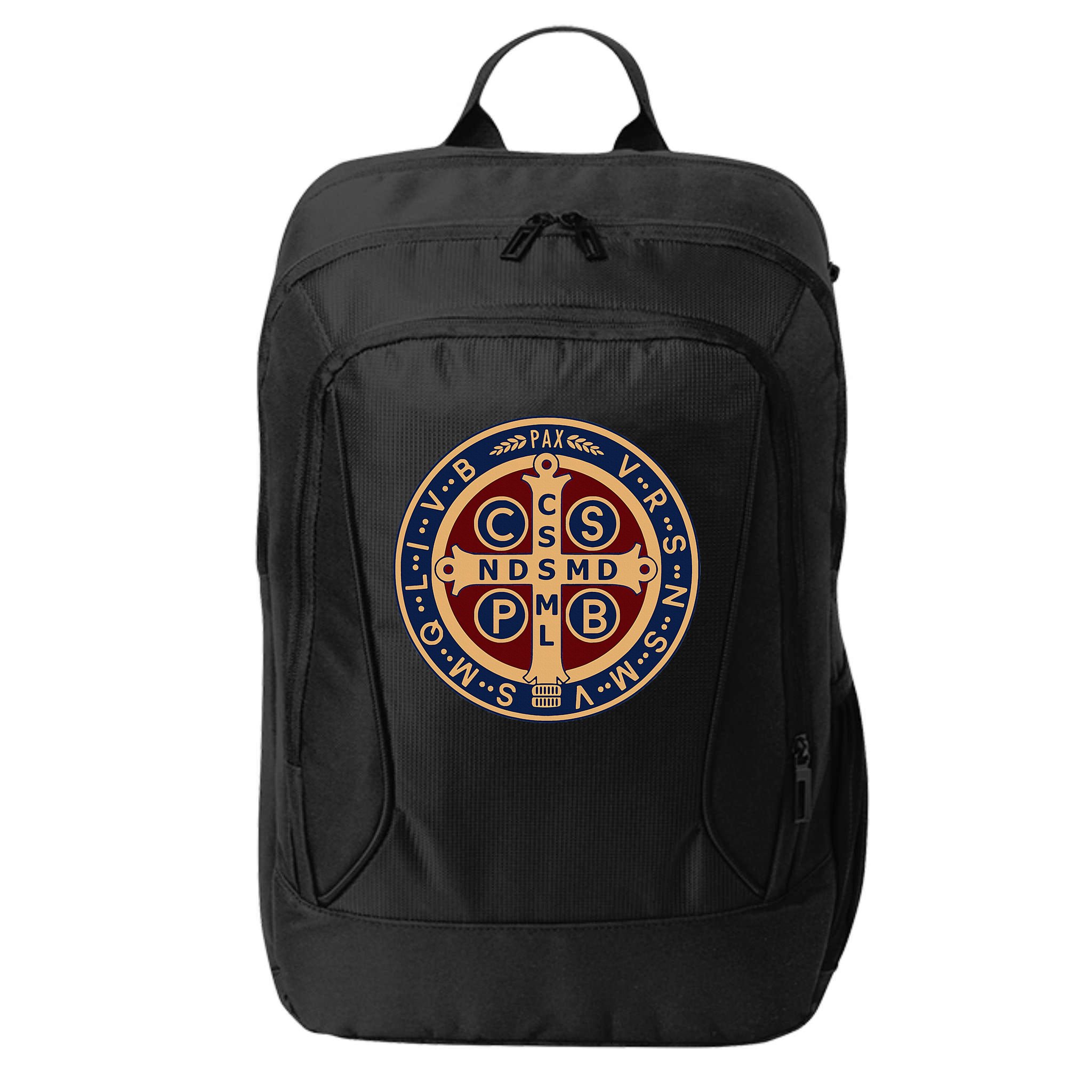 The Saint Benedict Medal Catholic City Backpack