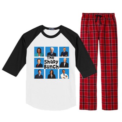 The Shady Bunch Funny Anti Joe Raglan Sleeve Pajama Set